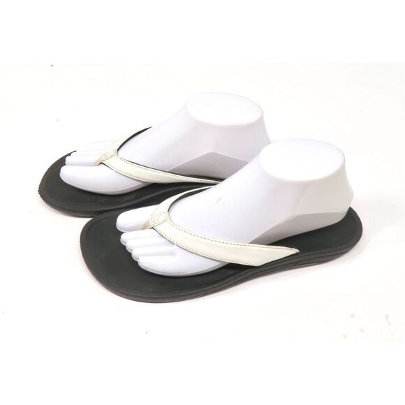 OLUKAI Kulapa Kai White Flip Flop Sandal Water Resistant Fast Dry Women 11 - Picture 5 of 8